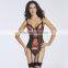 Women's Bustier Corset Sexy Girdle Waist Cincher with Garter Belt