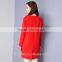 Latest fashion Stye single breasted Women dress Wool Coat for winter