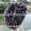 2015 winter warm wholesale faux fur scarf decorative collar for woman
