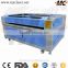 MC 1610 CO2 CNC wood laser cutting machine fabric