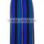 New Arrival Brand Design Stripe Split Maxi Skirt Blue Fashion Long Summer Skirts Muslim Fitting