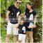 new deisgn family matching clothing stripe t shirt family set clothes