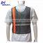 Night run mesh breathable reflective safety gear with led lights