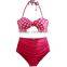 Wholesale summer women sexy black halter wimwear