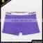 Various solid color cotton simple design boxer underwear with competitive price