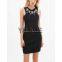 2015 New Design Hot in Summer Faux Stone Floral Fully Lined Beaded Dress