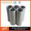 Din2391 sch40 silvery ound carbon seamless steel tube