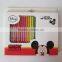 7'' 24pcs color pencils in coloe box