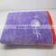 super soft purple coral fleece bath towel