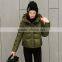 Female 2017 New Women's Winter Jacket Cotton Jacket Slim Parkas Ladies Coats