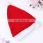 Newest Baby Girl Child Charming Christmas Skirt Gift Bowknot Ruffle Round Collar Long Sleeve Dress + 1 * Santa Claus Hat