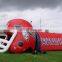 Customized helmet entry tent inflatable football tunnel