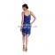 BestDance women ballroom latin dance wear sexy sequin dress club wear tassel dress wear OEM