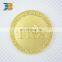 professional high quality 3D matt fake gold custom souvenir coins