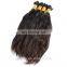 8A Grade 30-100cm virgin unprocessed human hair wholesale natural brown color malaysia remy raw unprocessed human hair