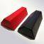 Trapezoid body, wood grain leather, manual glasses case