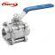 2 piece duplex carbon steel api worm gear flanged floating ball valve dn50 pn16