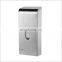 AOLQ Brushed Automatic Soap Dispenser, Touchless Soap Dispenser - Hands Free Silver Soap Dispenser