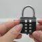 NEWMAN CP8030 Security Luggage Suitcase 4 Digit Button Combination Lock, Travel Combination Padlock