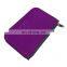 Factory Both Side Plain Design Zipper Cosmetic Purse Wallet Kids Pencil Case Silicone Bag