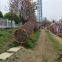 Cheerful Amusement Park Crochet Nets Outdoor Amusement Playground With Tunnel