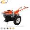 Hot selling agriculture mini 12hp walking tractor attachments mini tractor tiller