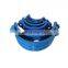 Ductile iron pipe repair saddle clamp