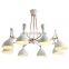 hotel restaurant ceiling light black metal spider lamp modern ceiling lamp