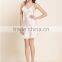 Cheap Satin Silk Fuchsia Sexy Women Nightgown /Spaghetti Strap Stain Women Robe