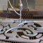 Metal Exterior Water Jet Cut Outs as Decor