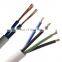 copper dc flexible shielded flat round elevator cable