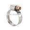 Automobile oil and water pipe hose clamp Car color galvanized elastic metal hose clamp clamp