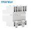 3P 63A 380V Three Phase Din rail automatic recovery reconnect over voltage under voltage protective protect protector relay