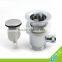 Chrome Bathroom Basin Sink Rod Operated Push Pull Lever Pop Up Waste Plug