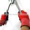 Red Foam Nitrile Coated Polyester Gloves Oil Resistant Micro Foam Dipped Work Gloves Nitrile Safety Industrial Gloves