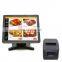 Factory price 1508 New design 8inch 10inch 15inch dual displays touch screen pos systems