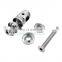 Wholesale Punching Handrail Rod Holder Stainless Steel Cross Rod Tube Balustrade Fittings