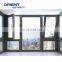 China customized double glazed powder coating simple design aluminium casement windows