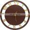 wooden antique wall clock