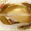 Wooden Base Metal Bowl