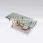 frosted glass side table