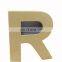 Cardboard marquee number R shape 26 alphabet letters paper packaging box for home decor wedding birthday