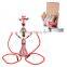 JYH04 red glass hookah accessories