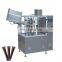 Small Production Plastic Aluminium Hose Packing Manually Hair Dye Cream Tube Filling and Sealing Machine with Cutting