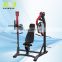 Supply the best quality decline chest press machine free weight gym equipment plate loading machine