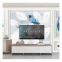 Hot Selling Fabric Customized 3D 5D 8D Wall Mural Home Decoration Fabric Wall Panels Drop Ship