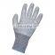 A3 Ergonomic Design Blade Proof Glass PU Glove Construction Carpentry Labour Supply Sharp Resistant Working Gloves Manufacturer