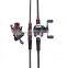 2 part fishing rod wheel package cork handle fishing rod manufacturer solid carbon fishing rod samples