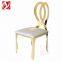 Hot Sale Factory Price Round Back Hotel Banquet Event Party Stainless Steel Wedding Chair