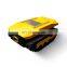 yellow color high precision control tank tracked robot chassis tracked vehicle for sale